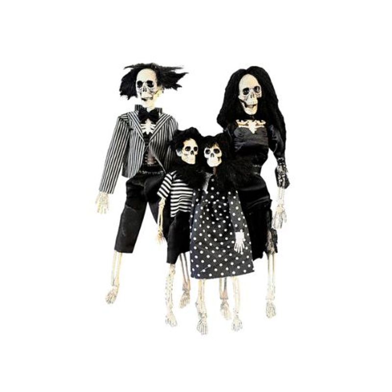 GENERICO - Esqueleto Familia 40 Cm Halloween
