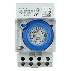 GENERICO - Timer Temporizador Analogo Reloj Horario Control 220v 16amp