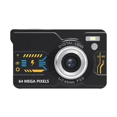 RENVMEXY - Cámara Digital 4K 56MP Compacta con Luz para Estudiantes y Hogar