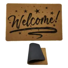 GENERICO - Alfombra Limpia Pies Felpudo Alfombra Home 40×60cm