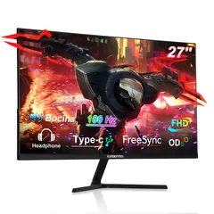 XUNDEFINED - Monitor Gamer 27 FHD 100hz Tipo C Bocina Hdmi+dp