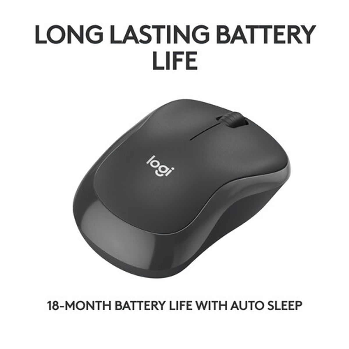 LOGITECH - Mouse M240 Silent Bluetooth Grafito