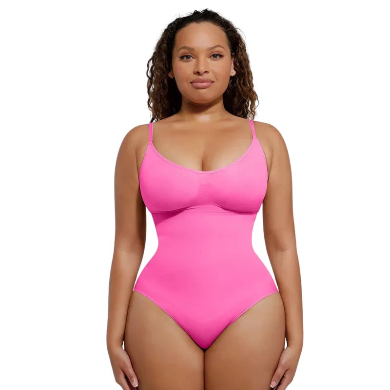 MPROPIA - Body Suit Viral Reductor Modelador Invisible Colaless Fucsia 360