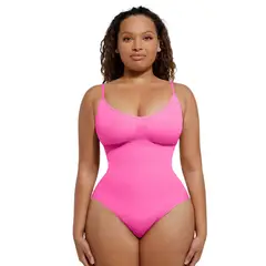 MPROPIA - Body Suit Viral Reductor Modelador Invisible Colaless Fucsia 360