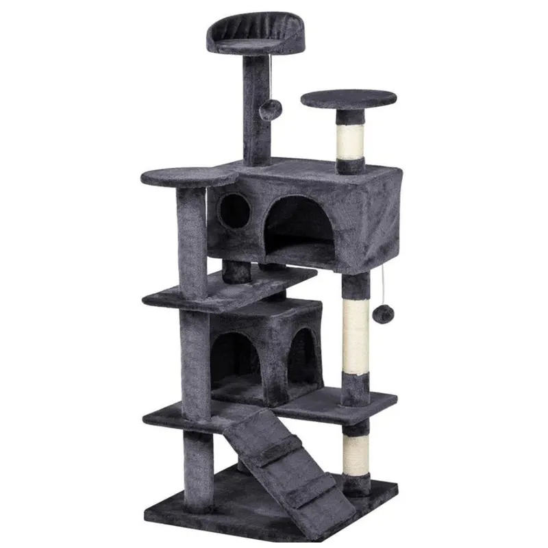 GENERICO - Rascador Árbol para Gato Torre 136x50x50