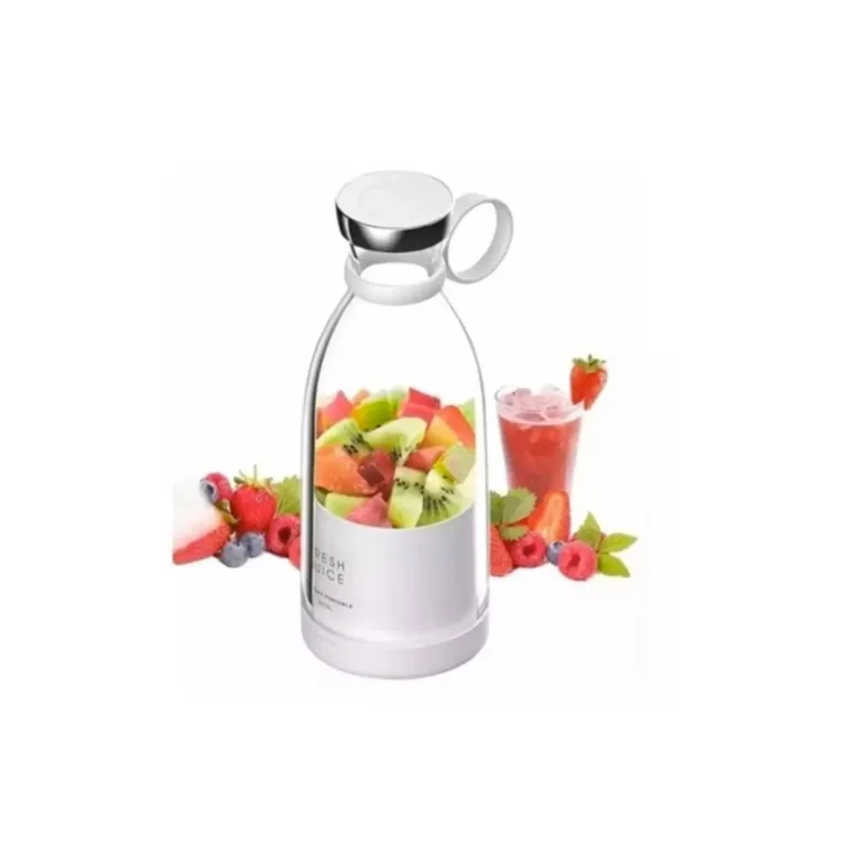 Botella Licuadora Recargable Juguera Portatil Colores Surtidos