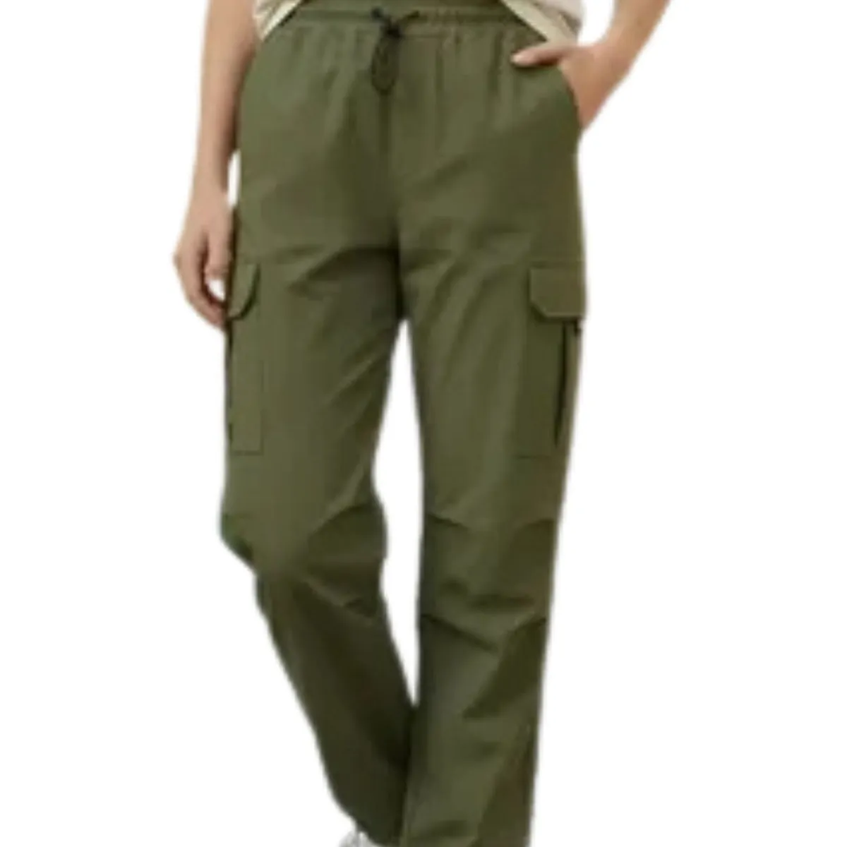 LOOK SHOP - Pantalón Cargo Verano Mujer.tela Secado Rápido Con Bolsillos 2609