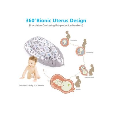 Imagen 2 del producto Cama Cojín Nido Colecho De Algodón Para Bebe