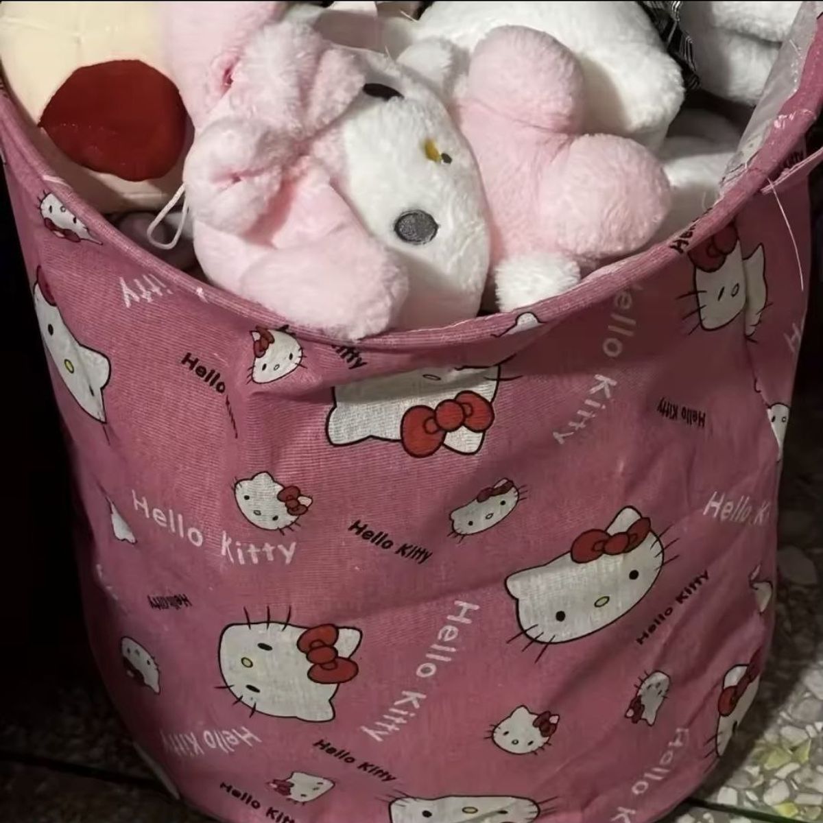 GENERICO - Canasto Cesta Organizador Juguetes Ropa Niñas