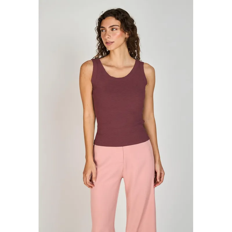 ECLIPSE - Polera Lara Acanalada Eclipse