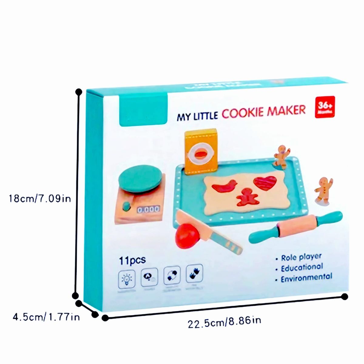 GENERICO - Juego De Aprendizaje Educativo Simulación De Galletas