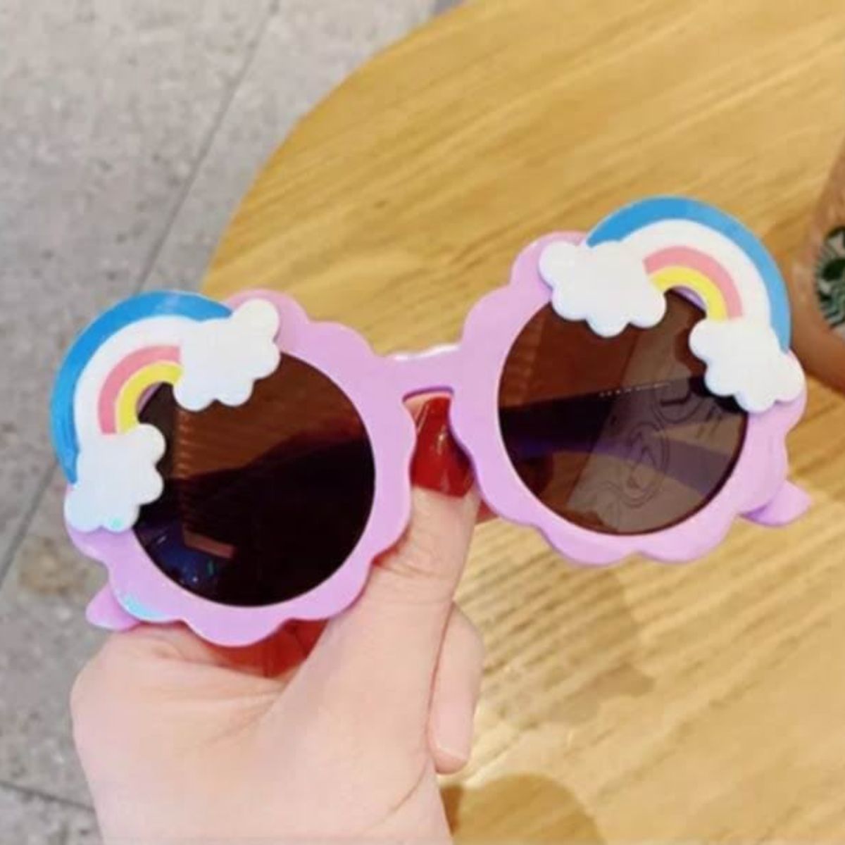GENERICO - Gafas de sol para bebe y niña 1 año a 6 años