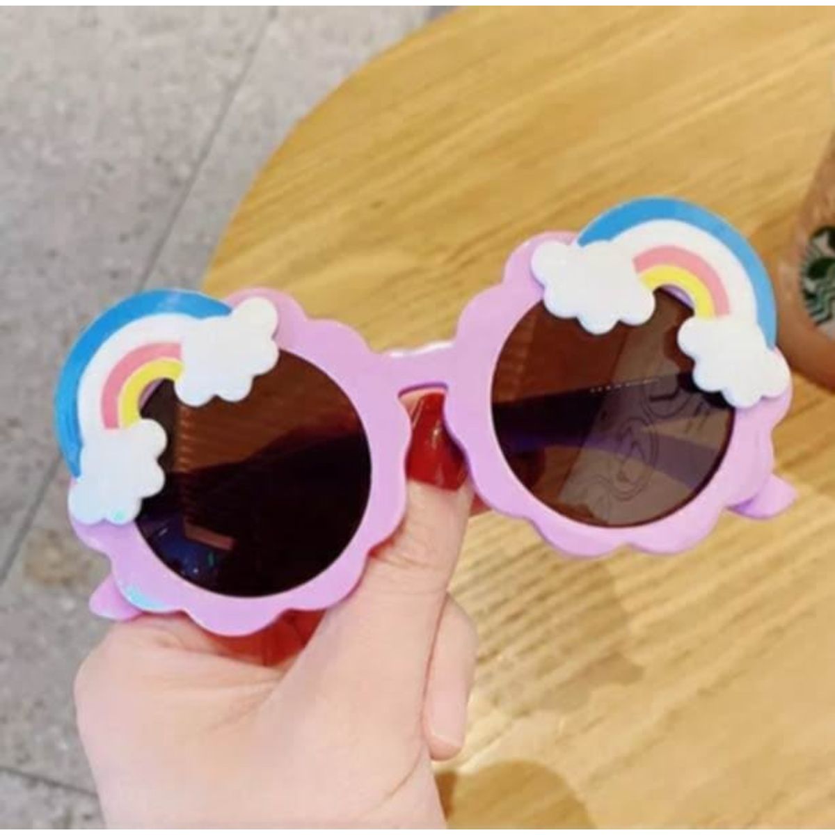 GENERICO - Gafas de sol para bebe y niña 1 año a 6 años