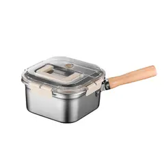 CRUSEC - Olla Multiusos Cacerola Sarten Para Freir Hervir Con Pinza