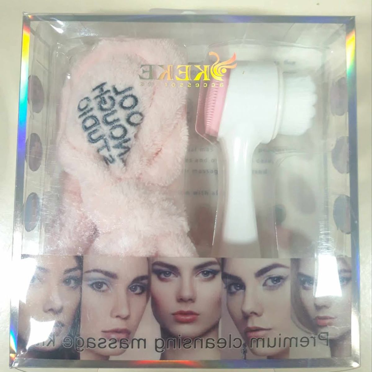 GENERICO - Kit Brocha Cepillo Limpieza Facial y cintillo