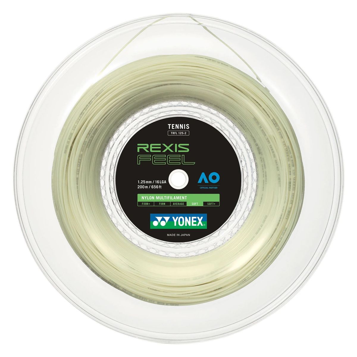YONEX - Rollo De Cuerda Yonex Rexis Feel 1.30 - 200m