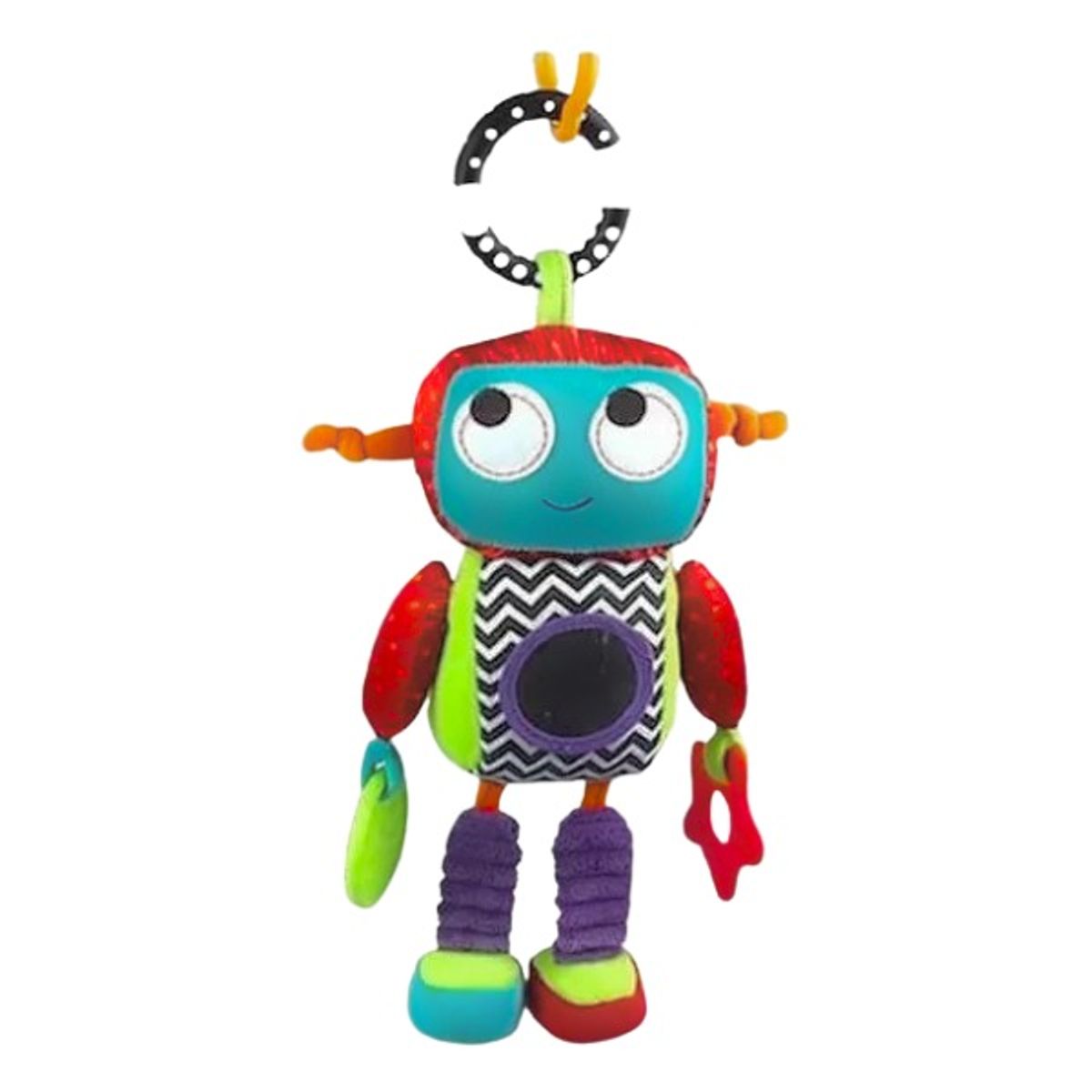 GENERICO - Sonajero Sensorial Peluche Robot Para Bebe