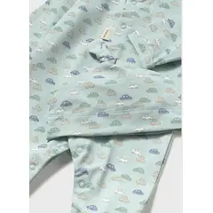 MAYORAL - Enterito tipo Pelele largo con gorro recién nacido