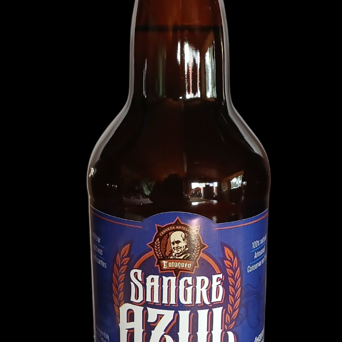 CERVEZA ARTESANAL TUTUQUEN - Cerveza de Trigo Tutuquén Sangre Azul