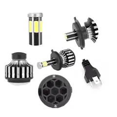 GENERICO - Ampolletas Turbo Led H4 Alta Y Baja