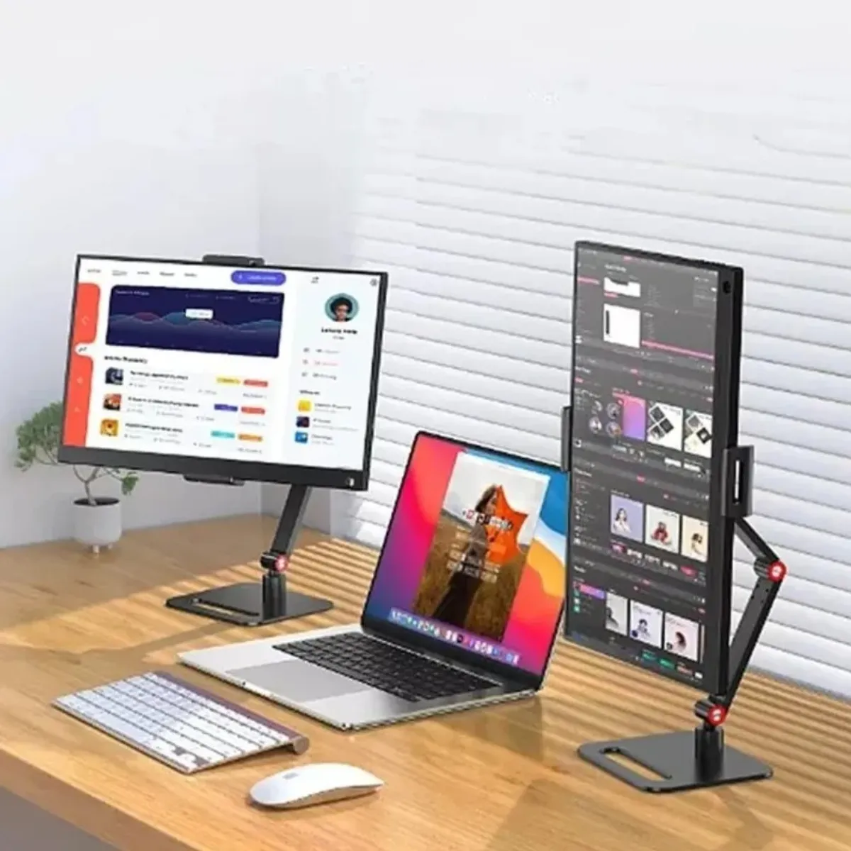 MUNDO MAGIA - Soporte Para Monitor Portátil De Base Extraíble 173