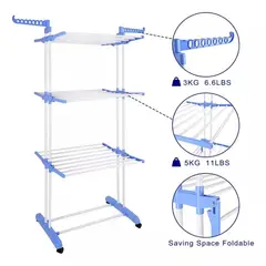 MOVI - Tendedero Plegable 3 Niveles – Secado eficiente y práctico