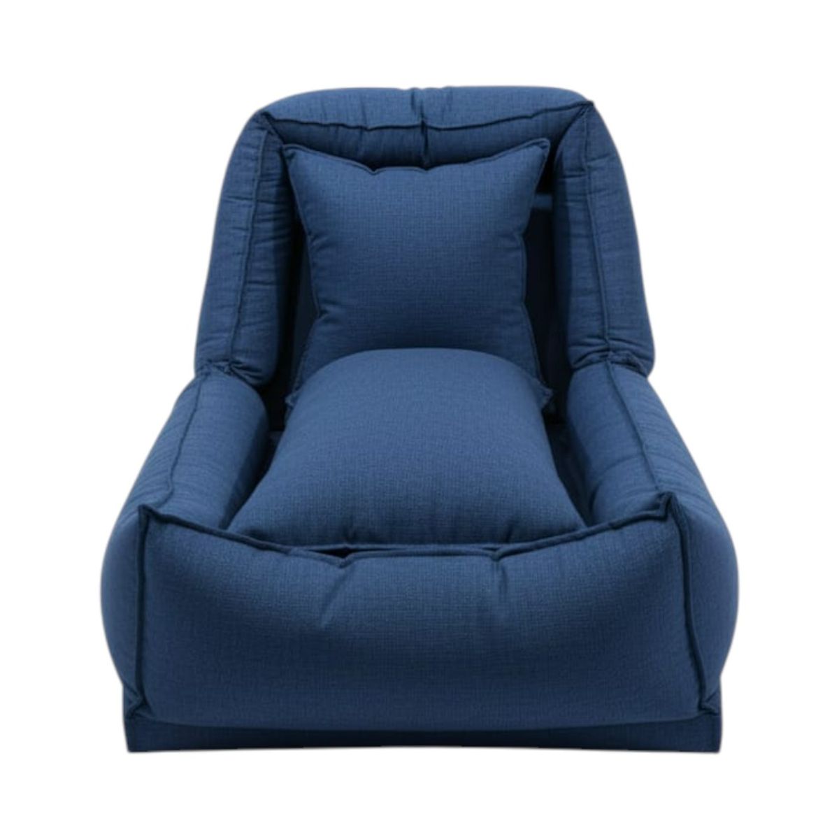 DISEÑOS VALESTRINI - POUF BED LINO COLOR AZUL