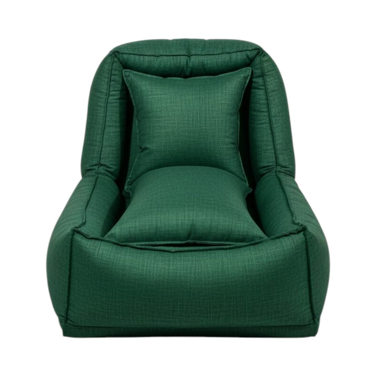 DISEÑOS VALESTRINI - POUF BED LINO COLOR VERDE