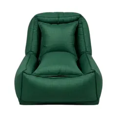DISEÑOS VALESTRINI - POUF BED LINO COLOR VERDE