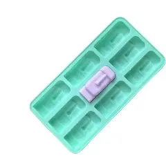 GENERICO - Moldes Moai De Silicona Ideal Para Hielos COLOR VERDE