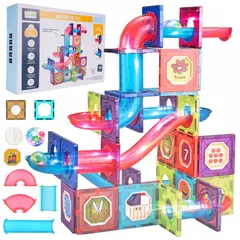 MAGNETICS - Set 83 Bloques Magneticos Tobogan