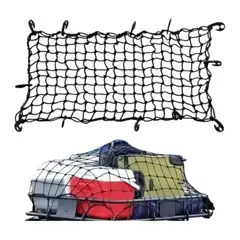 GENERICO - Malla Organizadora De Maletero 100x40cm Red Maletero Auto