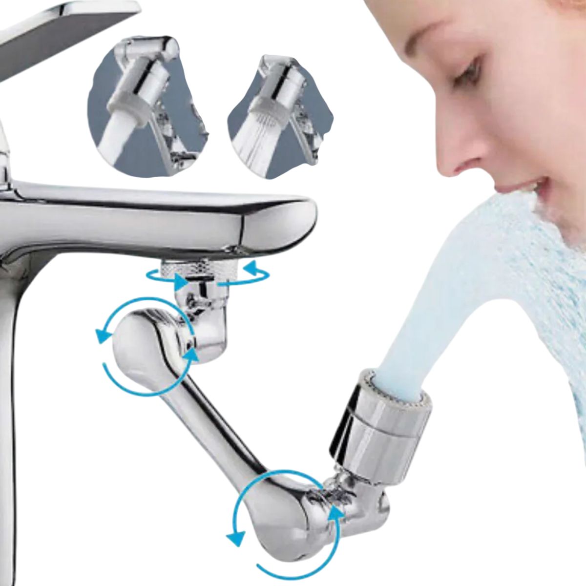 GENERICO - Grifo Llave Cocina Agua Adaptador Llave Lavaplatos