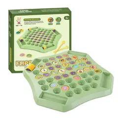 GENERICO - Juego de Memoria Infantil Rompecabezas Educativo Didactico - Verde - Animales