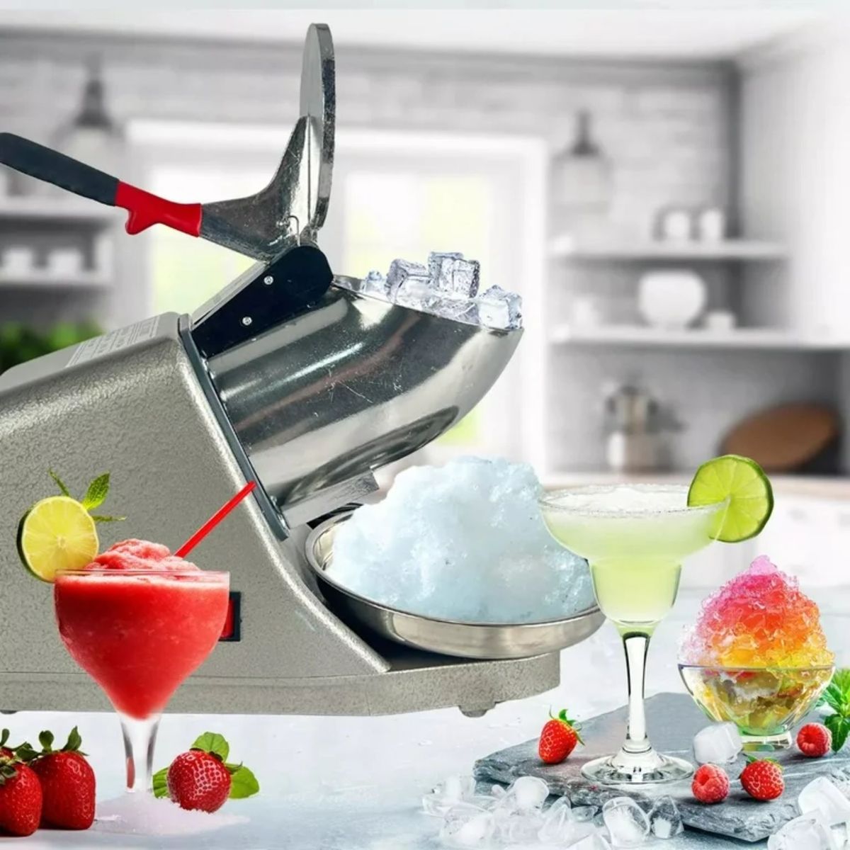 MOVI - Trituradora De Hielo Profesional  Potencia Y Comodidad En Cada Uso