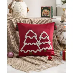 GENERICO - SET DE 2 FUNDAS DE COJIN PARA NAVIDAD