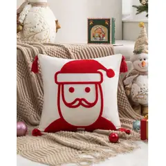 GENERICO - SET DE 2 FUNDAS DE COJIN PARA NAVIDAD