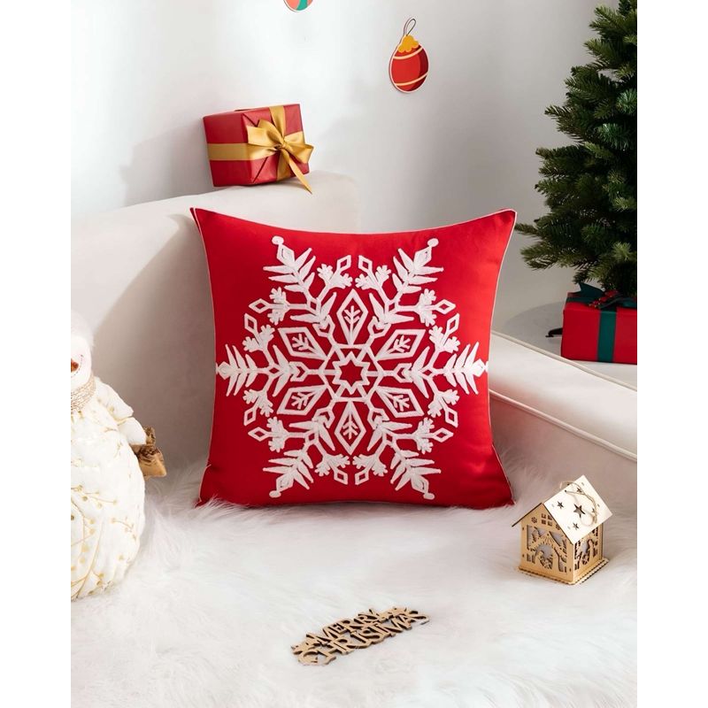 GENERICO - SET DE 2 FUNDAS DE COJIN PARA NAVIDAD