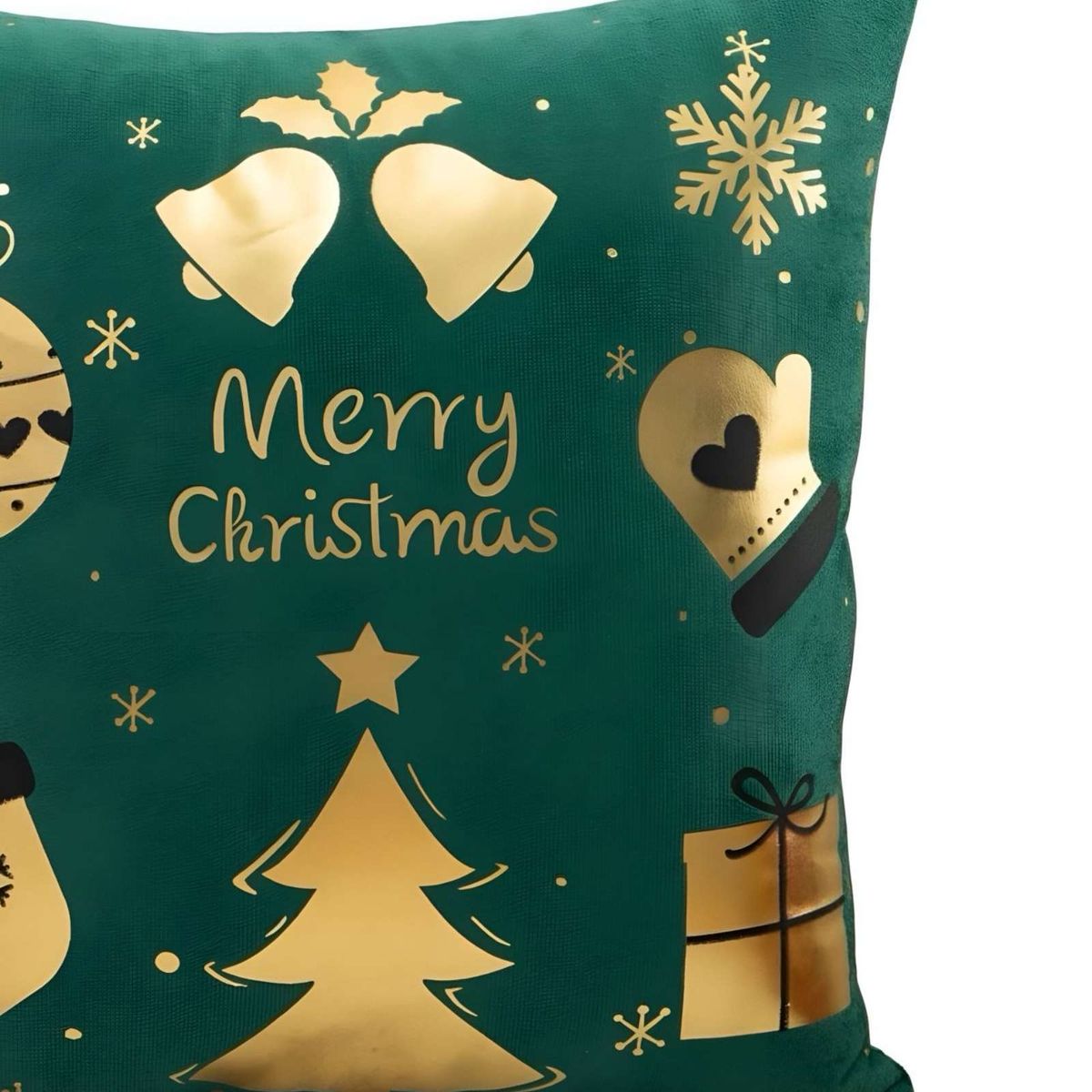 GENERICO - SET DE 2 FUNDAS DE COJIN PARA NAVIDAD