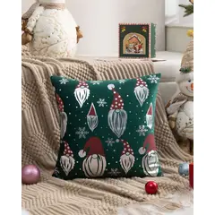 GENERICO - SET DE 2 FUNDAS DE COJIN PARA NAVIDAD