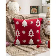 GENERICO - SET DE 2 FUNDAS DE COJIN PARA NAVIDAD