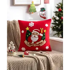 GENERICO - SET DE 2 FUNDAS DE COJIN PARA NAVIDAD