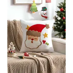 GENERICO - SET DE 2 FUNDAS DE COJIN PARA NAVIDAD…