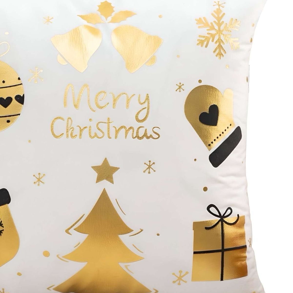 GENERICO - SET DE 2 FUNDAS DE COJIN PARA NAVIDAD…