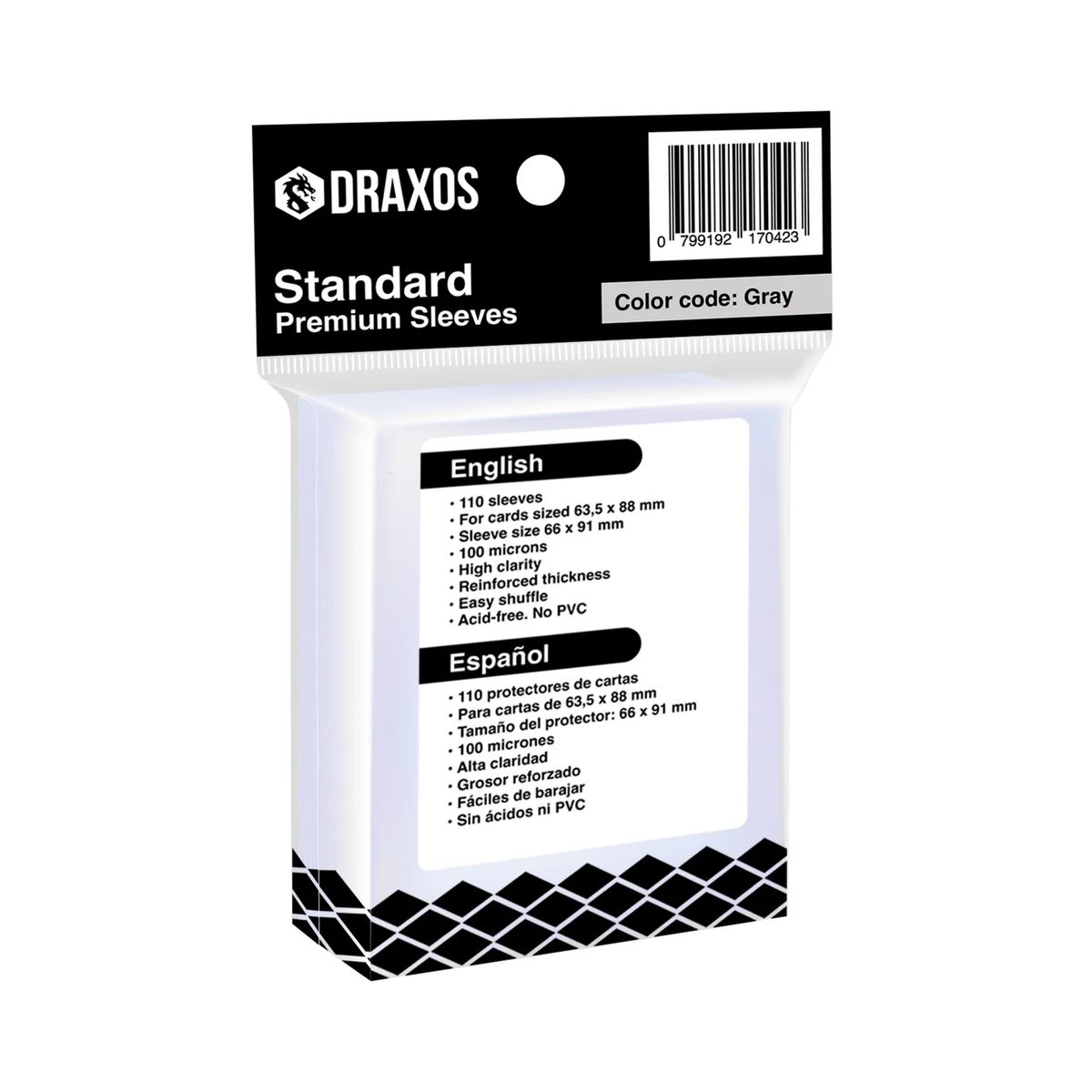 GENERICO - Protectores de Cartas Standard 635x88mm