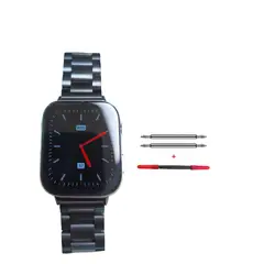 GENERICO - Correa Metal Compatible Huawei Watch Fit 34 4 Pro NEGRA