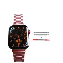 GENERICO - Correa Metal Compatible Huawei Watch Fit 34 4 Pro ROSA