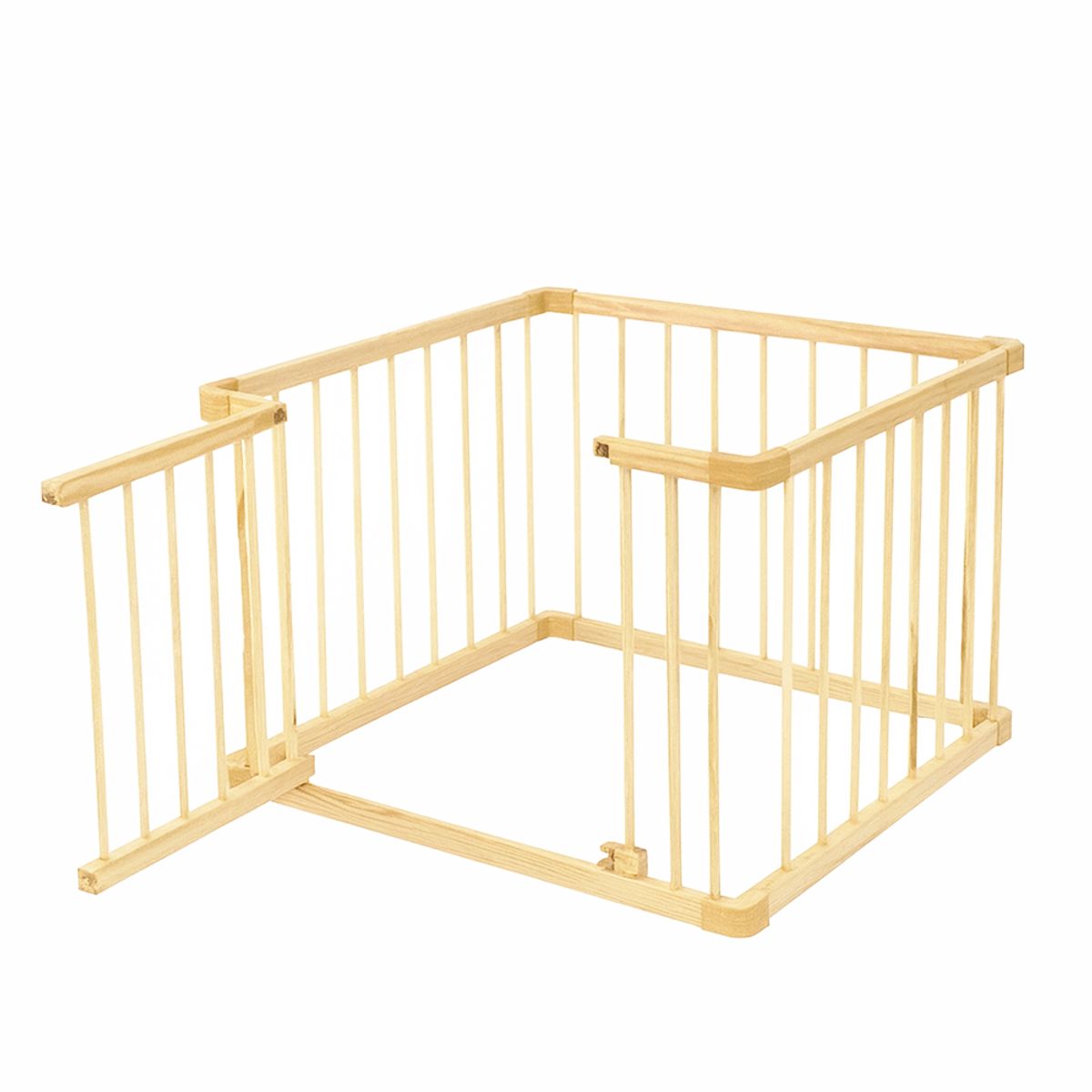 BEBECO - Corral bebe 4 lados Madera