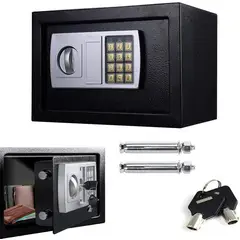 MOVI - CAJA FUERTE ELECTRÓNICA SEGURIDAD DOMÉSTICA CON TECLADO Y LLAVE