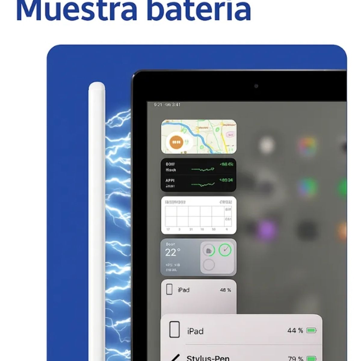 GENERICO - Lapiz Pencil Tactil Para Apple iPad color Blanco